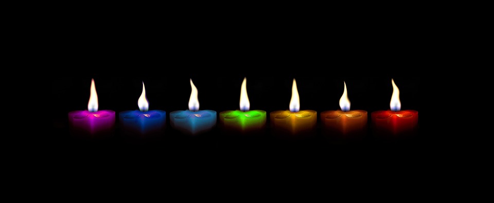 Magia świec – kolory świec